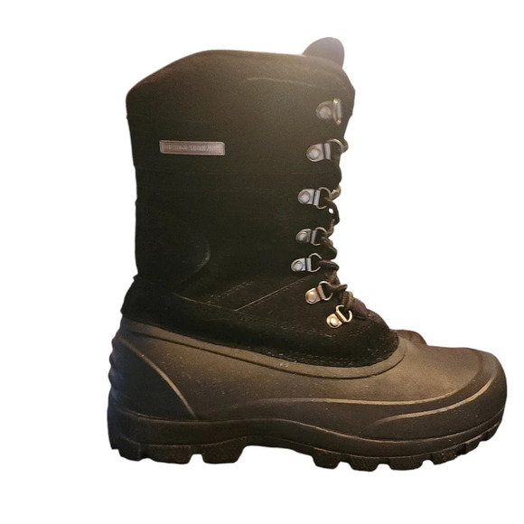 Field & Stream Black Thinsulate Lined Pac snow Boot fisherman woman size 7 Kid 5 - Picture 3 of 8